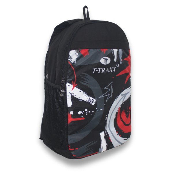 2-in-1 Reversible Organizer Backpack (Black) - Image 2