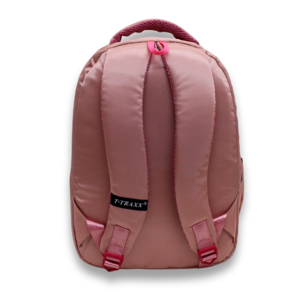 School Backpack for Kids with Padded Straps (Peach Color) - Image 4