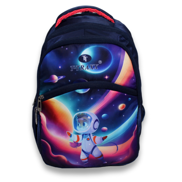 School Backpack for Kids with Padded Straps (Navy Blue Color)