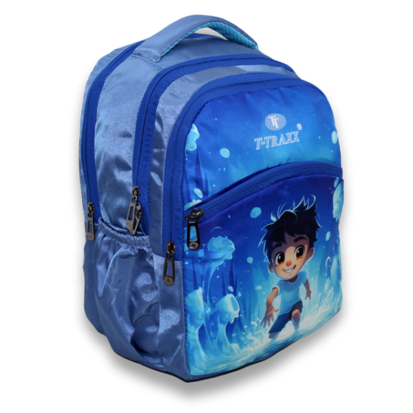 School Backpack for Kids with Padded Straps (Blue Color) - Image 2