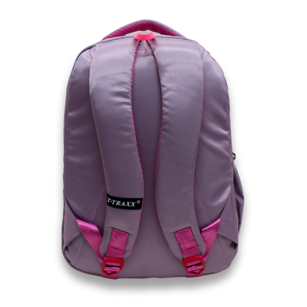 School Backpack for Kids with Padded Straps (Lilac Color) - Image 4